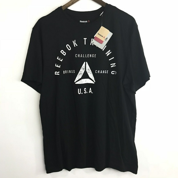 Reebok Stamp Graphic Tee Mens Fitness & Training - Picture 5 of 7